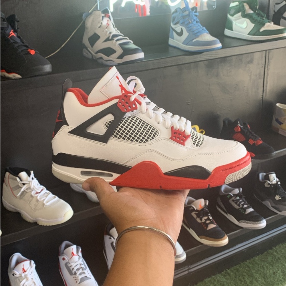 Nike Air Jordan 4 Retro White/Red